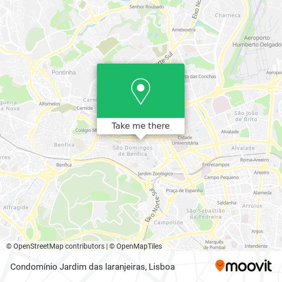 Condomínio Jardim das laranjeiras map