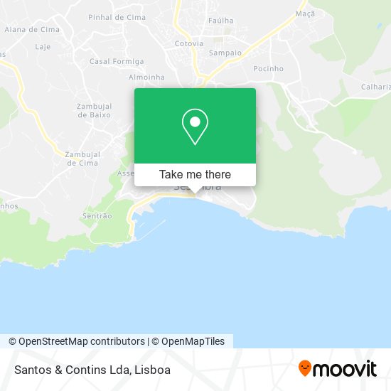 Santos & Contins Lda mapa