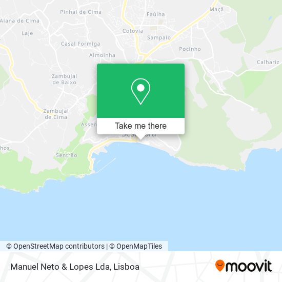 Manuel Neto & Lopes Lda mapa