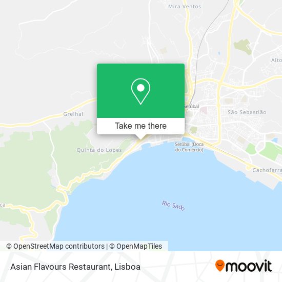 Asian Flavours Restaurant map