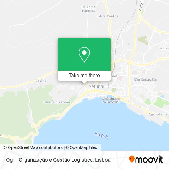 Ogf - Organização e Gestão Logística mapa