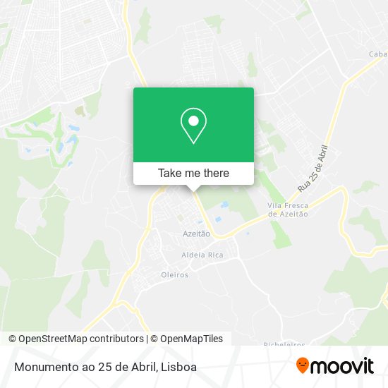 Monumento ao 25 de Abril map