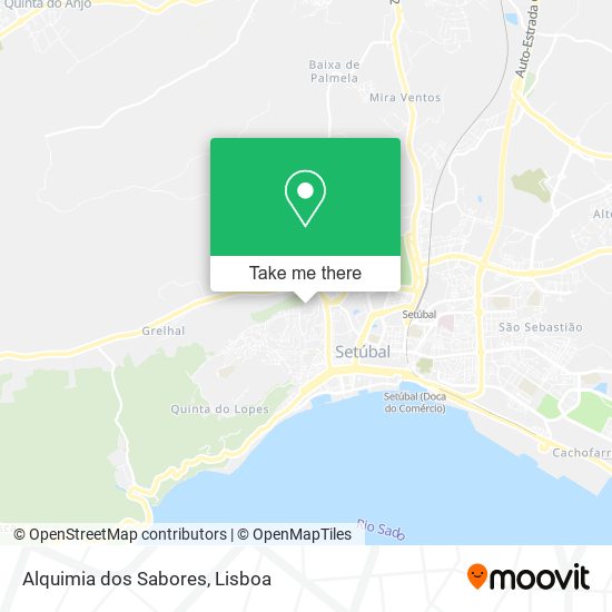Alquimia dos Sabores map