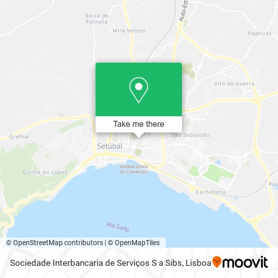 Sociedade Interbancaria de Serviços S a Sibs map