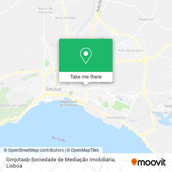 Gmjotasb-Sociedade de Mediação Imobiliária map