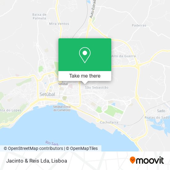 Jacinto & Reis Lda mapa