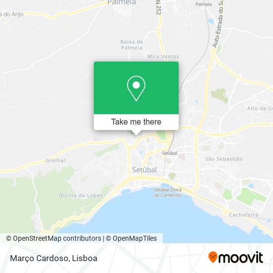 Março Cardoso mapa