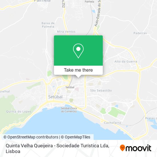 Quinta Velha Queijeira - Sociedade Turística Lda mapa