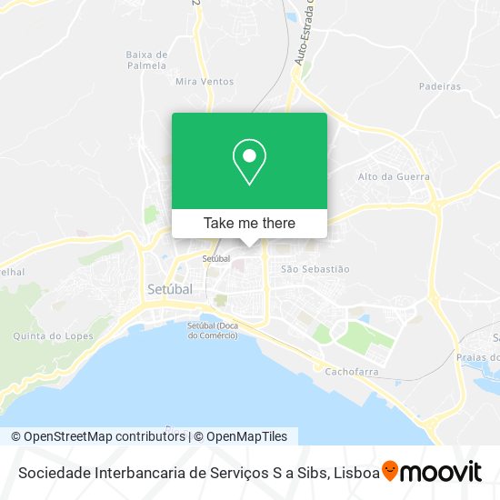 Sociedade Interbancaria de Serviços S a Sibs map