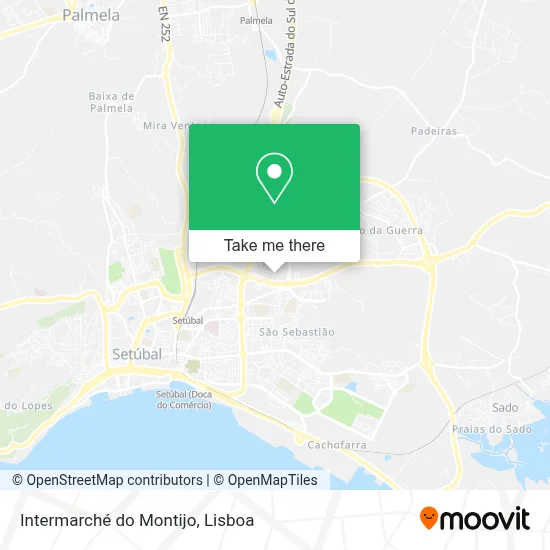 Intermarché do Montijo map