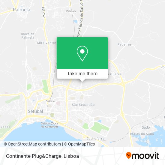 Continente Plug&Charge map