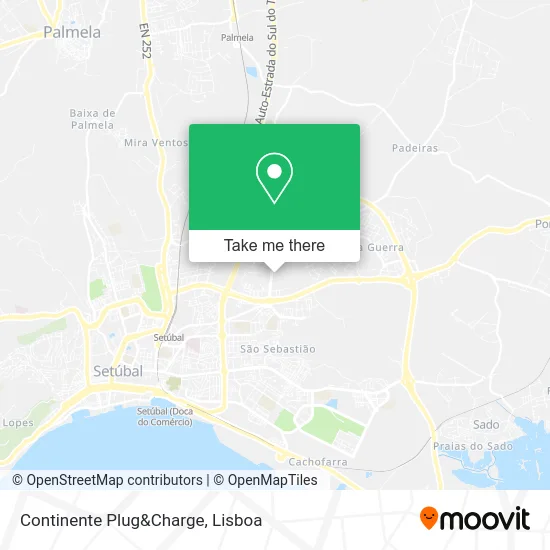 Continente Plug&Charge map