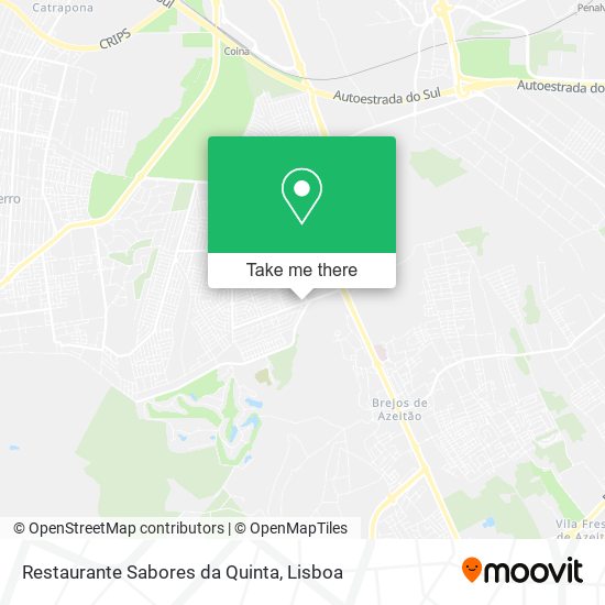Restaurante Sabores da Quinta map