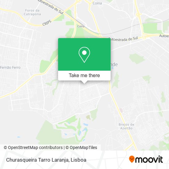 Churasqueira Tarro Laranja map