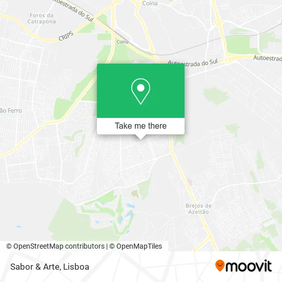 Sabor & Arte map