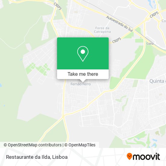 Restaurante da Ilda map