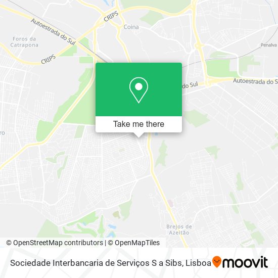 Sociedade Interbancaria de Serviços S a Sibs mapa