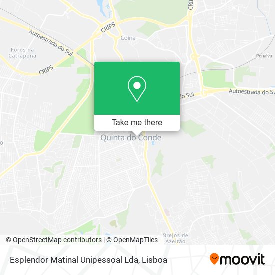 Esplendor Matinal Unipessoal Lda mapa