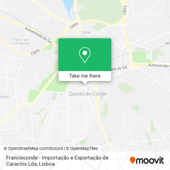 Francisconde - Importação e Exportação de Caracóis Lda map