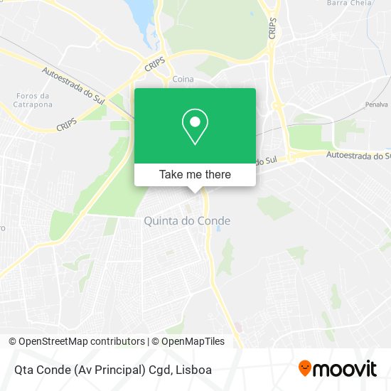 Qta Conde (Av Principal) Cgd mapa