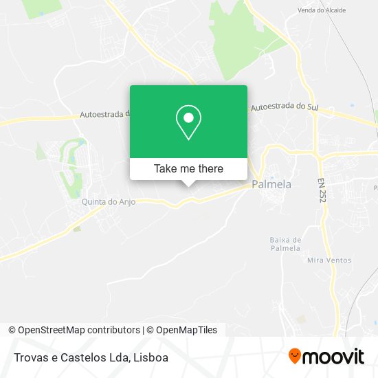 Trovas e Castelos Lda mapa