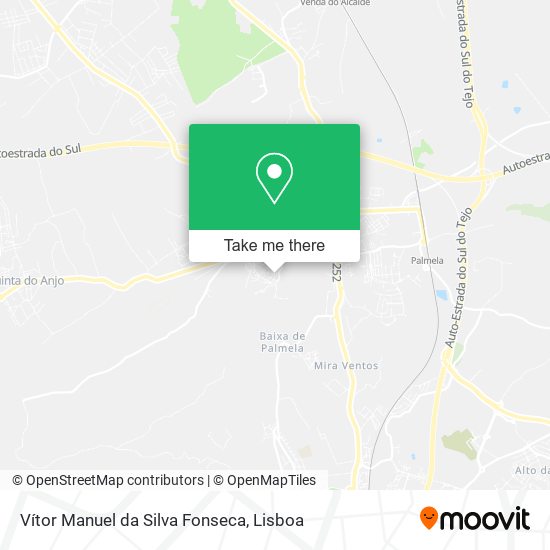 Vítor Manuel da Silva Fonseca map