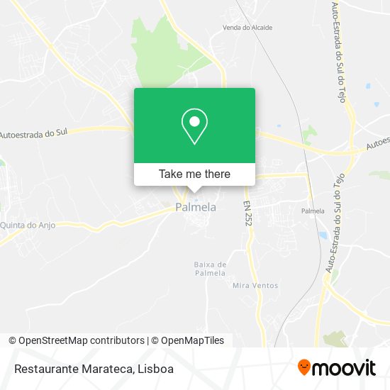 Restaurante Marateca map