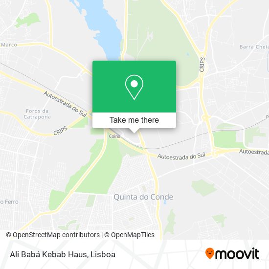 Ali Babá Kebab Haus mapa