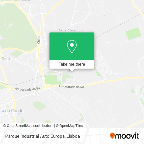 Parque Industrial Auto Europa mapa