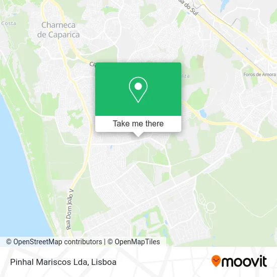 Pinhal Mariscos Lda map