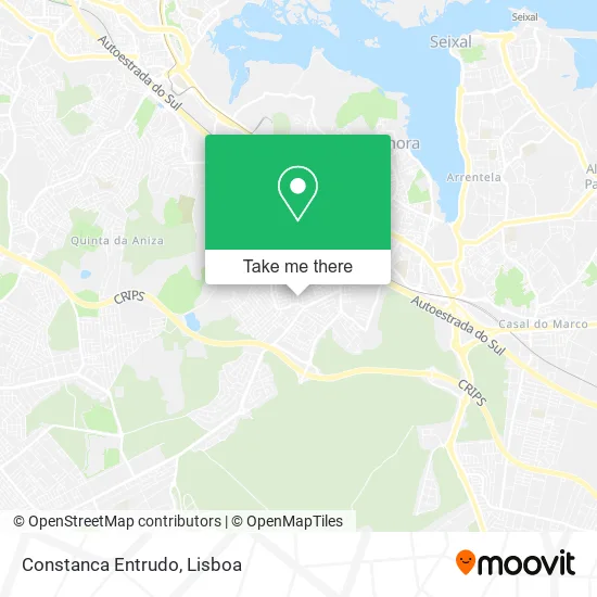 Constanca Entrudo map