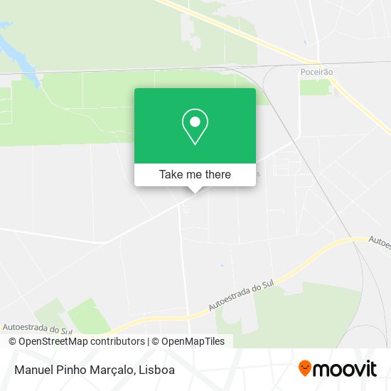 Manuel Pinho Marçalo mapa