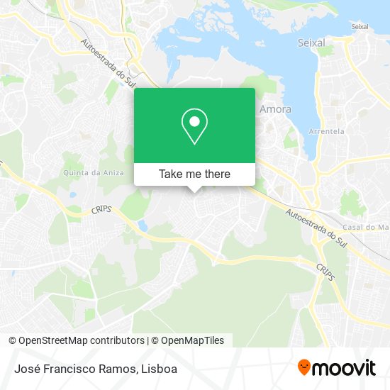 José Francisco Ramos map