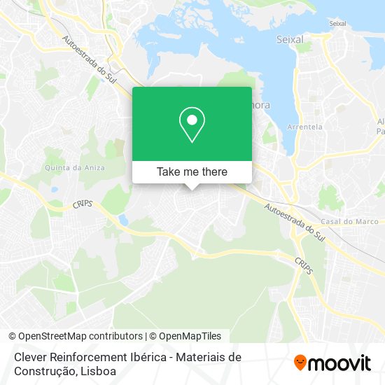 Clever Reinforcement Ibérica - Materiais de Construção map