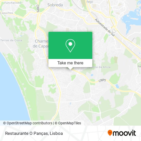 Restaurante O Panças map