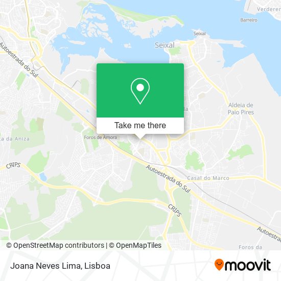 Joana Neves Lima map