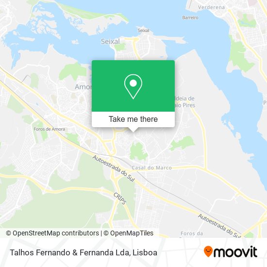 Talhos Fernando & Fernanda Lda map