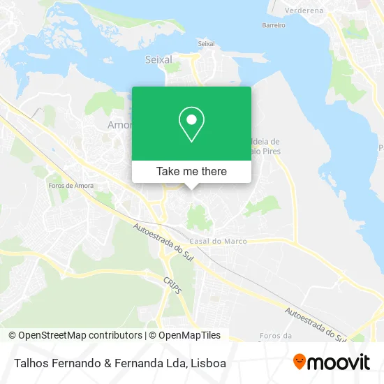 Talhos Fernando & Fernanda Lda map