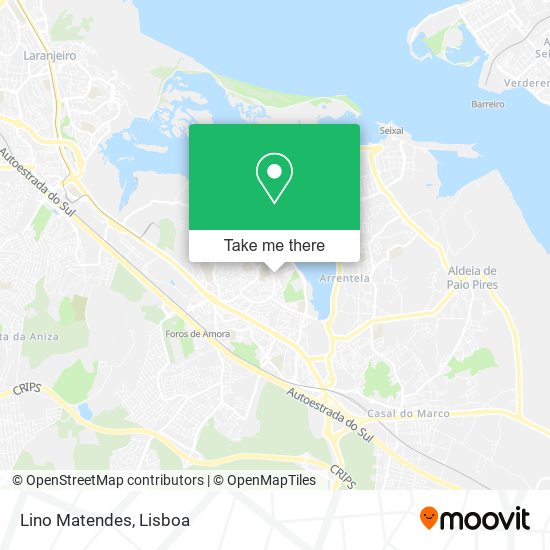 Lino Matendes mapa