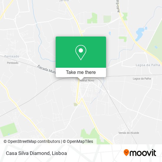 Casa Silva Diamond mapa