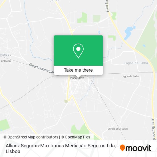 Allianz Seguros-Maxibonus Mediação Seguros Lda mapa
