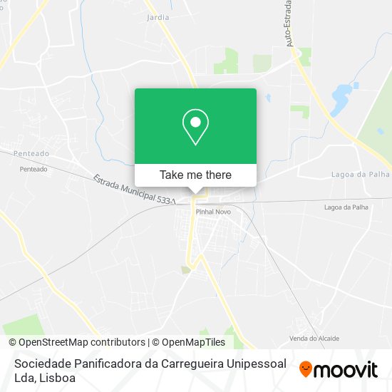 Sociedade Panificadora da Carregueira Unipessoal Lda map