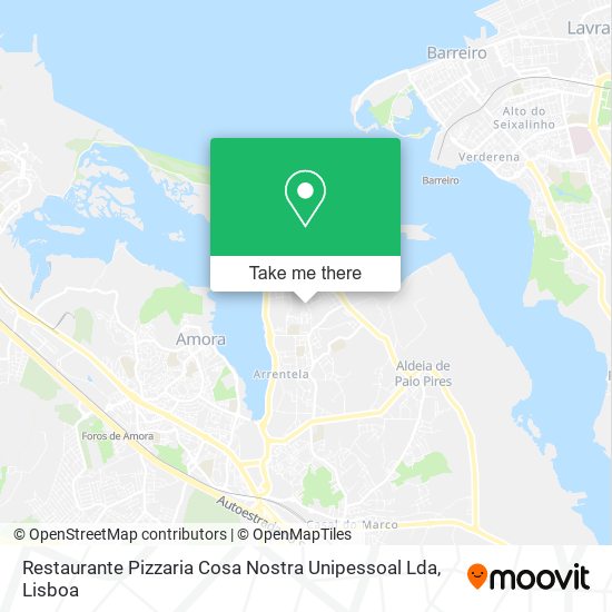 Restaurante Pizzaria Cosa Nostra Unipessoal Lda map