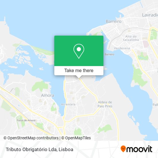 Tributo Obrigatório Lda mapa