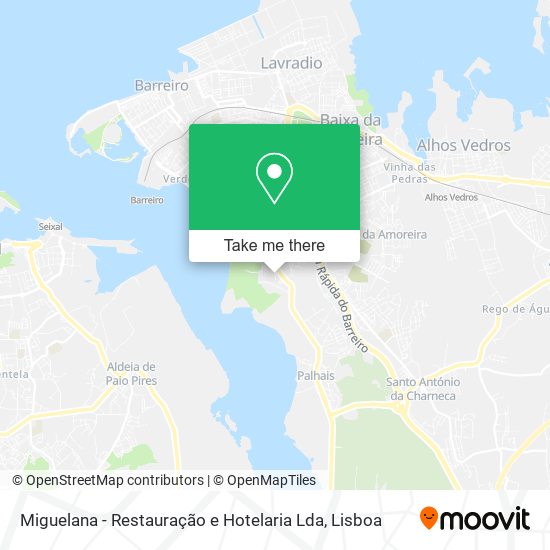 Miguelana - Restauração e Hotelaria Lda map
