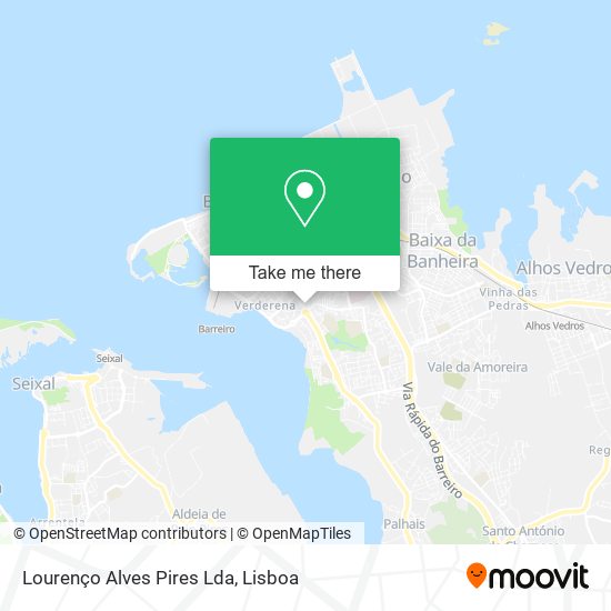 Lourenço Alves Pires Lda map