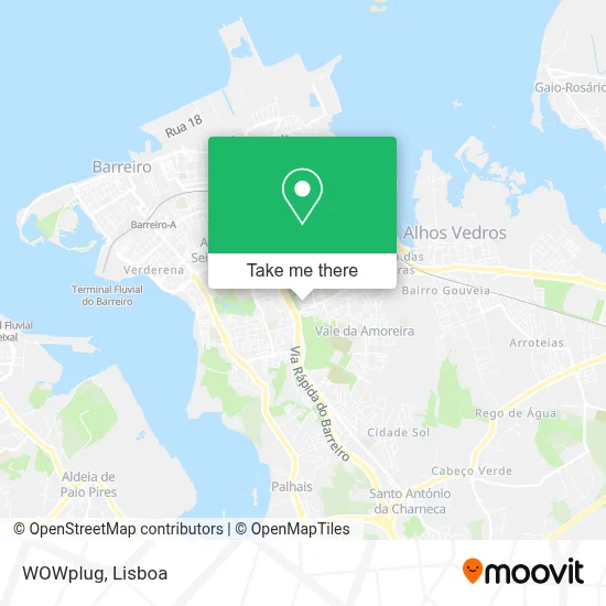 WOWplug map