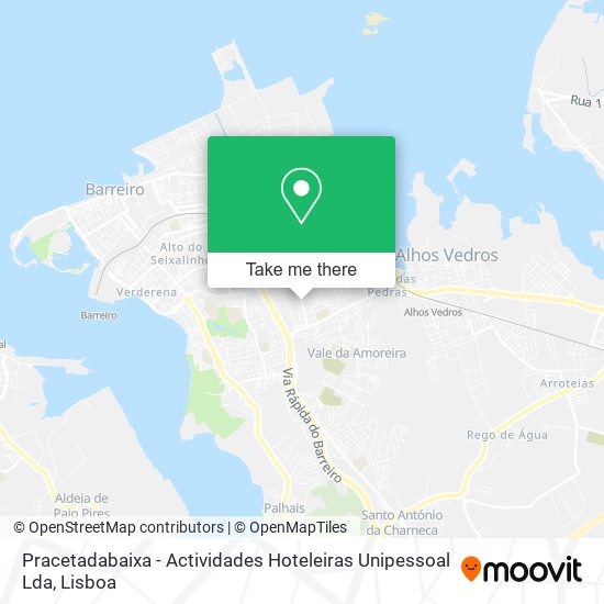 Pracetadabaixa - Actividades Hoteleiras Unipessoal Lda map