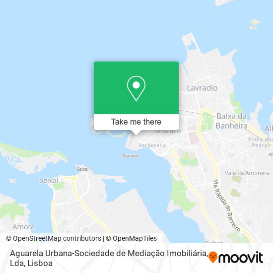 Aguarela Urbana-Sociedade de Mediação Imobiliária, Lda map