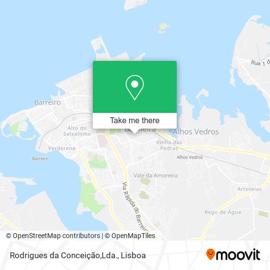 Rodrigues da Conceição,Lda. mapa